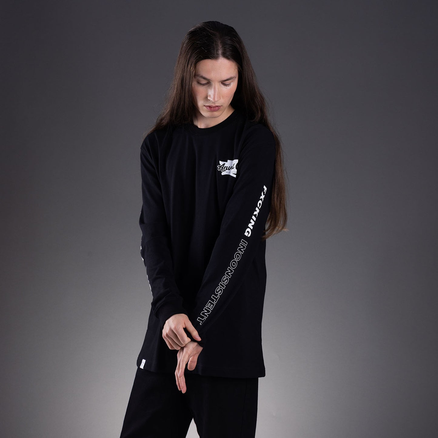 Life Isn't So F*cking Inconsistent Black Longsleeve